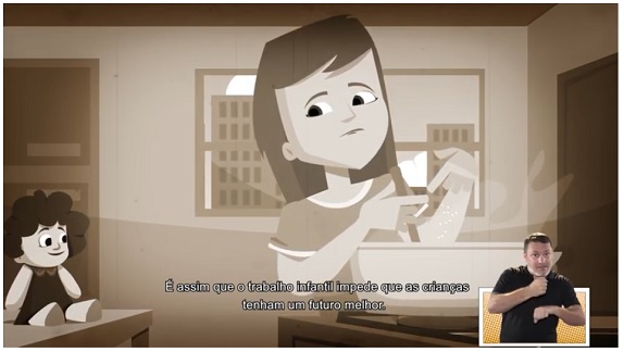 Vídeo infantil, Desenhos animados em portugues